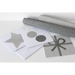 D-C-Fix Simli Folyo - Yapışkanlı Folyo D-C-Fix 341-0019 Glitter Anthracite