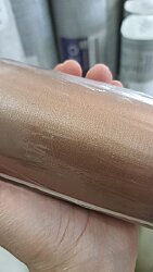 Gekkofix Yapışkanlı Folyo 12587 Fırça desenli Bakır Brushed - Gekkofix Metalik