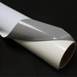 Yapışkanlı Folyo Oracal 010 Beyaz Mat Arkası Gri - 2