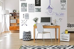 Orjinal Beyaz Yazı Tahtası Folyosu 122 cm x 1 mt - Thumbnail