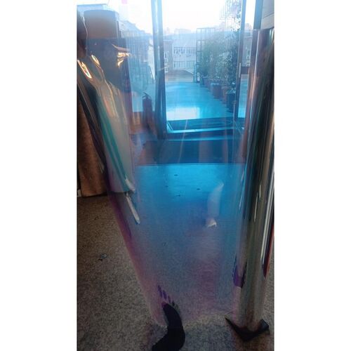 Yapışkanlı Folyo Şeffaf Hologram<br>100cmx1mt