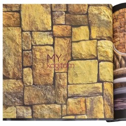 Wall212 3D Single 5 m² - Yerli Duvar Kağıdı 3D Single 2034