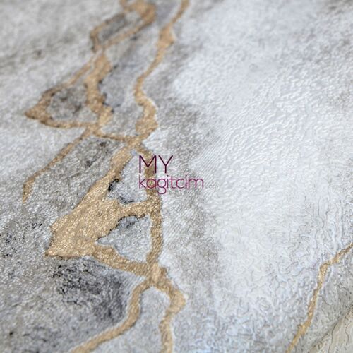Yerli Duvar Kağıdı Angora 2201-1 Mermer