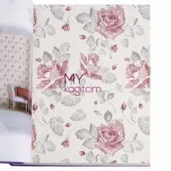 Duka Garden Of Eden 10 m² - Yerli Duvar Kağıdı Garden Of Eden Rosa Del Amor 41136-2