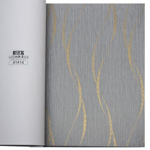 Yerli Duvar Kağıdı Golden Black 41415