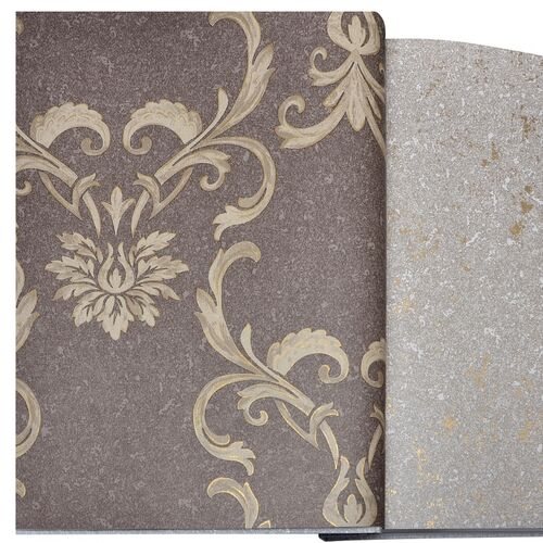 Yerli Duvar Kağıdı Golden Royal Black 41559