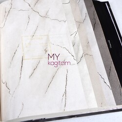 Livart Kintsugi 16,10 m² - Yerli Duvar Kağıdı Kintsugi 72-1 Mermer