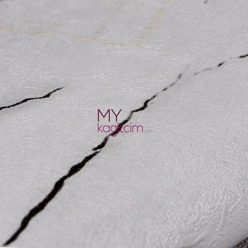 Yerli Duvar Kağıdı Kintsugi 72-4 Mermer