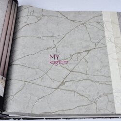 Yerli Duvar Kağıdı Roka 23107-3 Mermer - Adawall Roka 16.5 m²