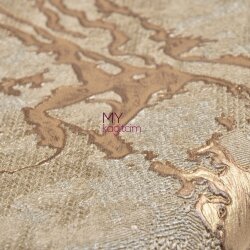 Yerli Duvar Kağıdı Vera 1503-4 Mermer - 2