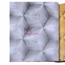 Gmz Elemental 16,5 m² - Yerli Vinil Duvar Kağıdı Elemental 42010-3