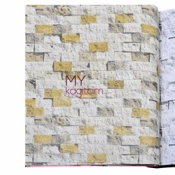 Gmz Elemental 16,5 m² - Yerli Vinil Duvar Kağıdı Elemental 42018-3