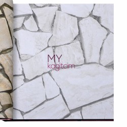 Gmz Elemental 16,5 m² - Yerli Vinil Duvar Kağıdı Elemental 42019-1