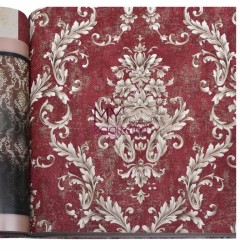 Yerli Vinil Duvar Kağıdı Retro 5001-02 - Decowall Retro 16,5 m²