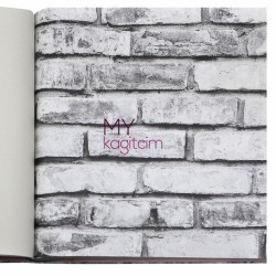 Yerli Vinil Duvar Kağıdı Retro 5008-03 - Decowall Retro 16,5 m²