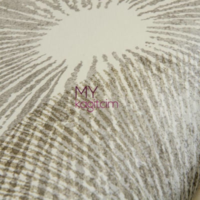 Yeşil Gri Geometrik Vinil Duvar Kağıdı Lucca 9905-01